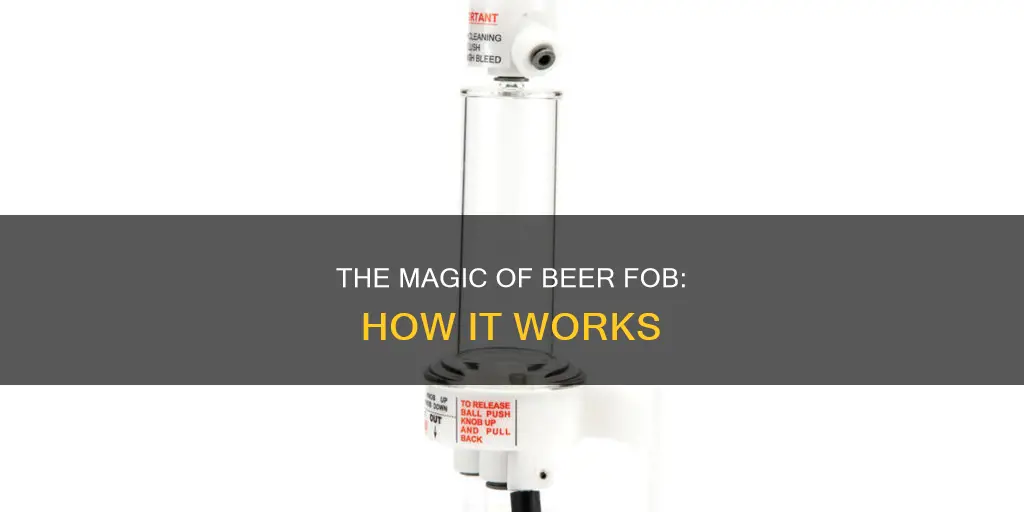 how a beer fob works