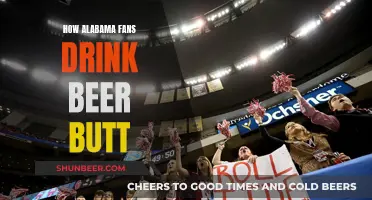 Alabama Fans' Unique Beer-Drinking Ritual: Butt Chugging