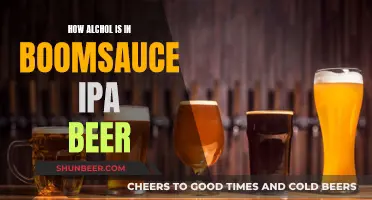 Booze in Beer: IPAs Boomsauce Alcoholic Secrets