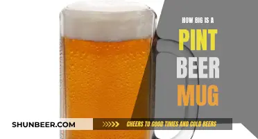 Beer Mug Sizes: Pint Glasses and Their Capacities