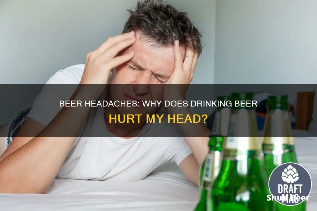 how come everytime I drink a beer my head hurt