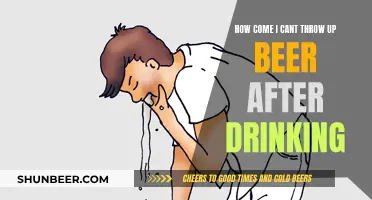 Beer Vomiting: Why It's Hard to Throw Up Beer