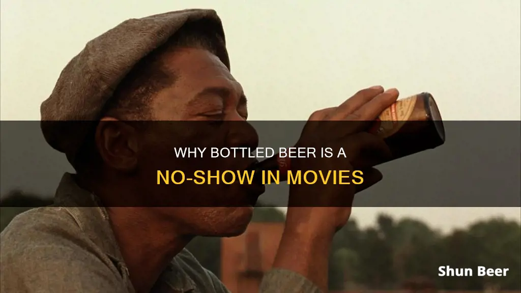 how come people cant drink bottled beer in moviews