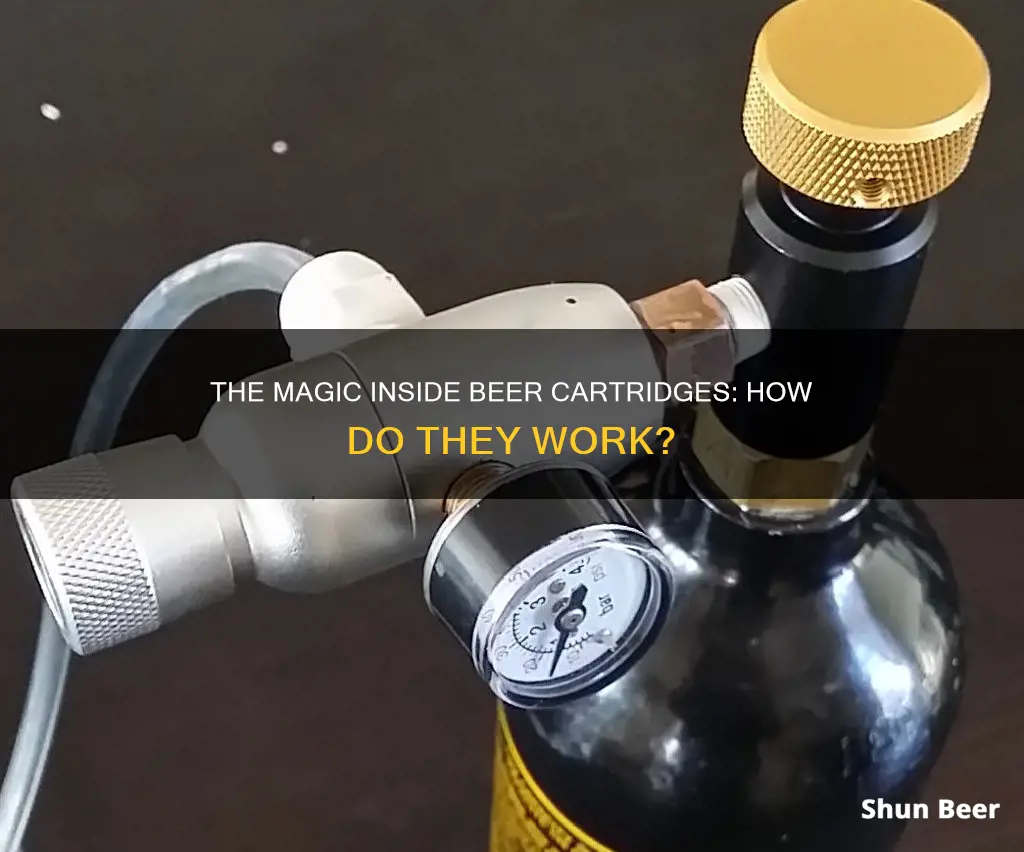 how do beer cartridges work