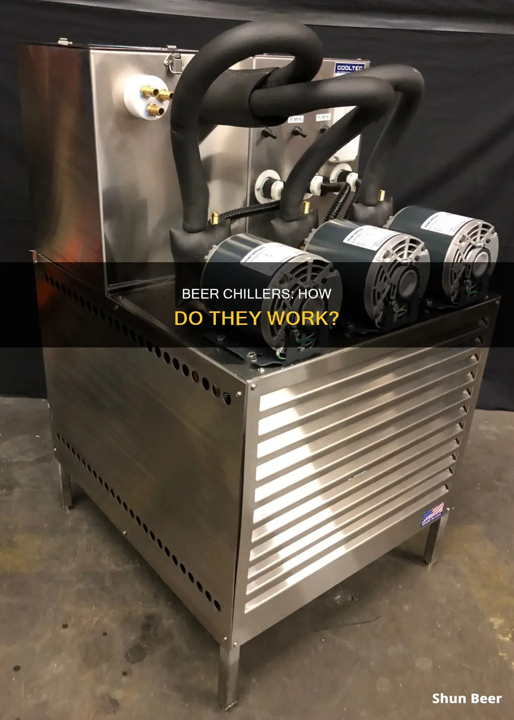 how do beer chillers work