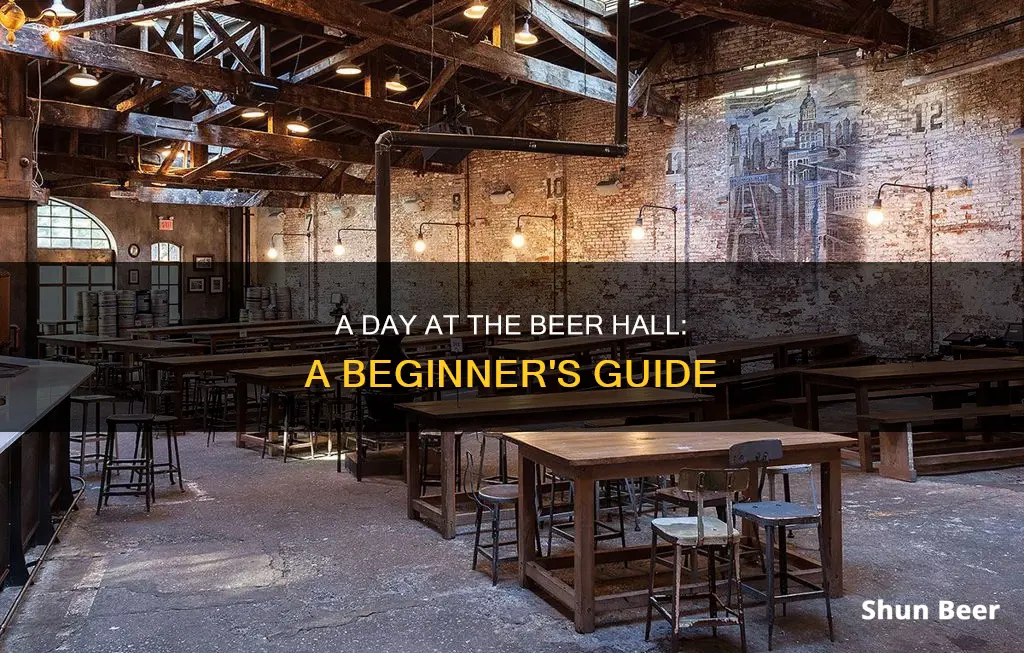 how do beer halls work