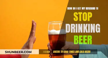 Strategies to Help Your Husband Stop Drinking Beer