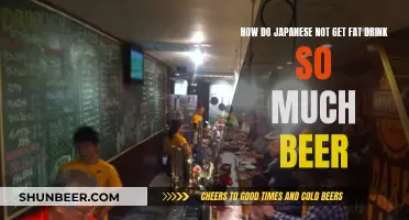 Japanese Beer Drinkers: How Do They Stay Slim?