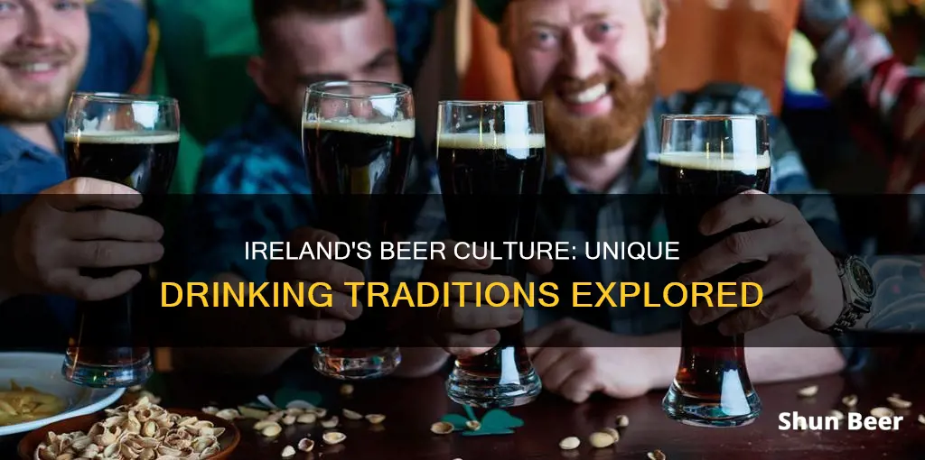 how do they drink beer in ireland