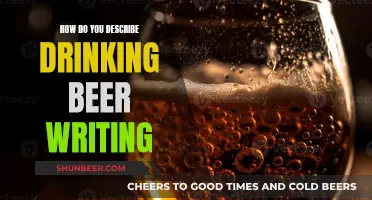 The Art of Beer: Writing with a Frothy Buzz