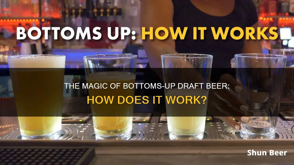 how does bottoms up draft beer work