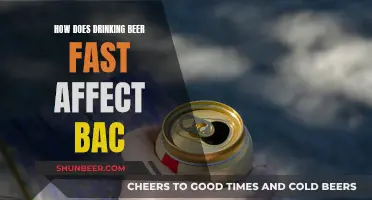 Beer and BAC: The Faster You Drink, The Higher It Gets