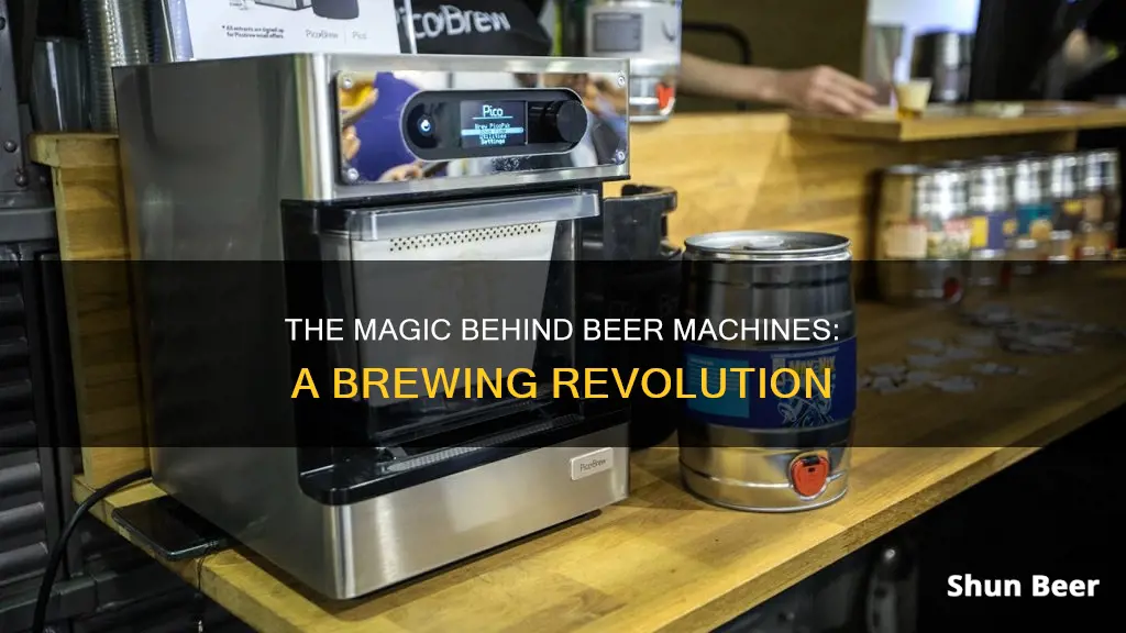 how does the beer machine work