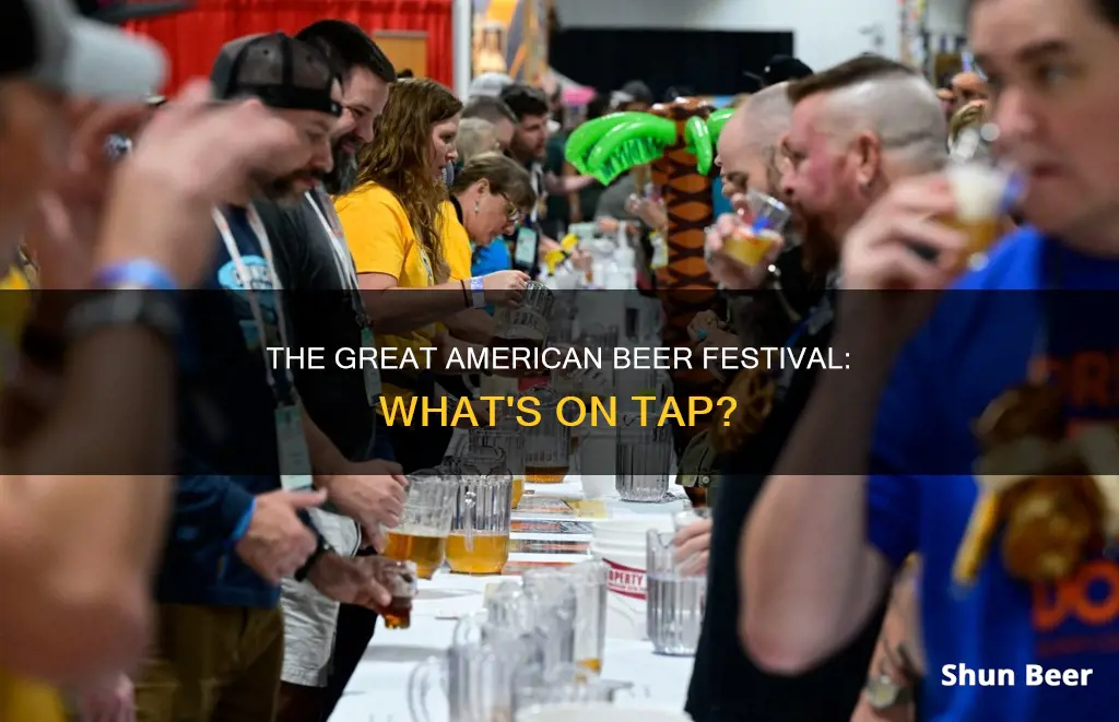 how does the great american beer festival work