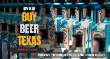 Texas Beer Laws: Early Access Explained