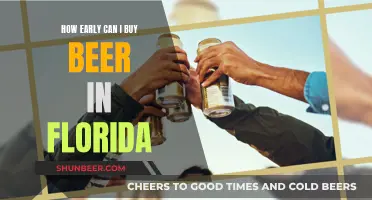 Florida's Early Beer Purchase: What's the Earliest Legal Time?