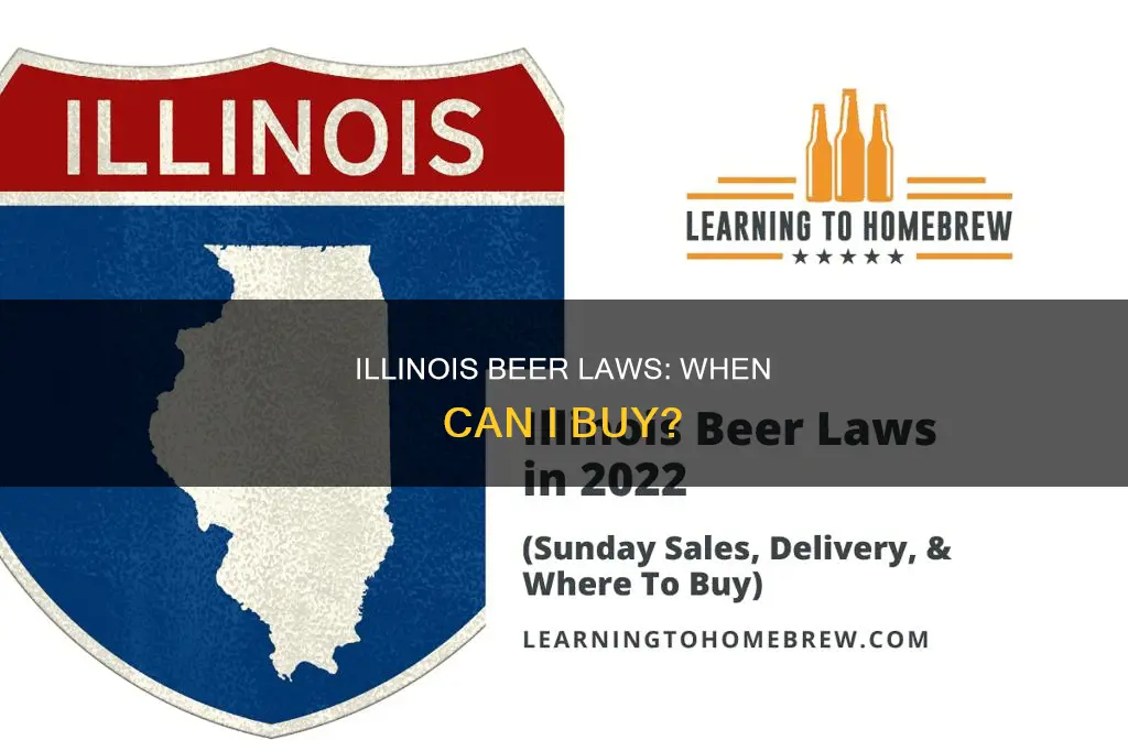 how early can i buy beer in illinois