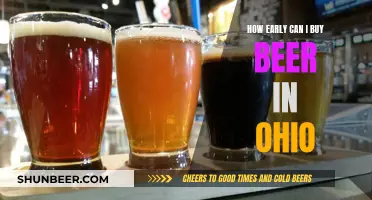 Ohio's Early Beer Buying: Legal Hours and Rules