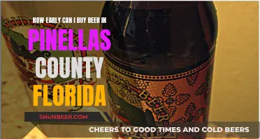 Beer Buying in Pinellas County: Legal Age and Time Limits