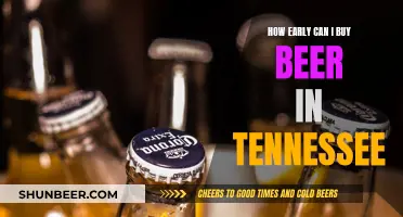 Tennessee's Early Beer Buying: Laws and Limits