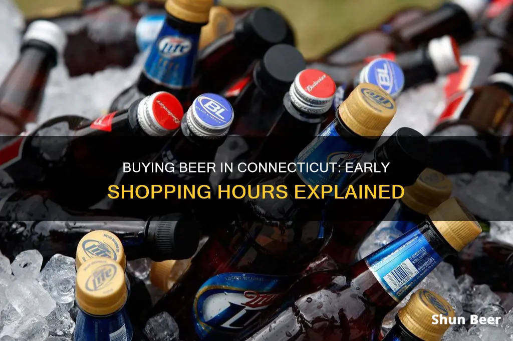 how early can you buy beer in ct