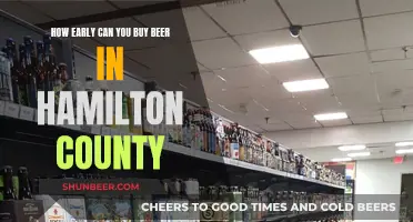 Hamilton County's Early Beer Buying Hours Explained