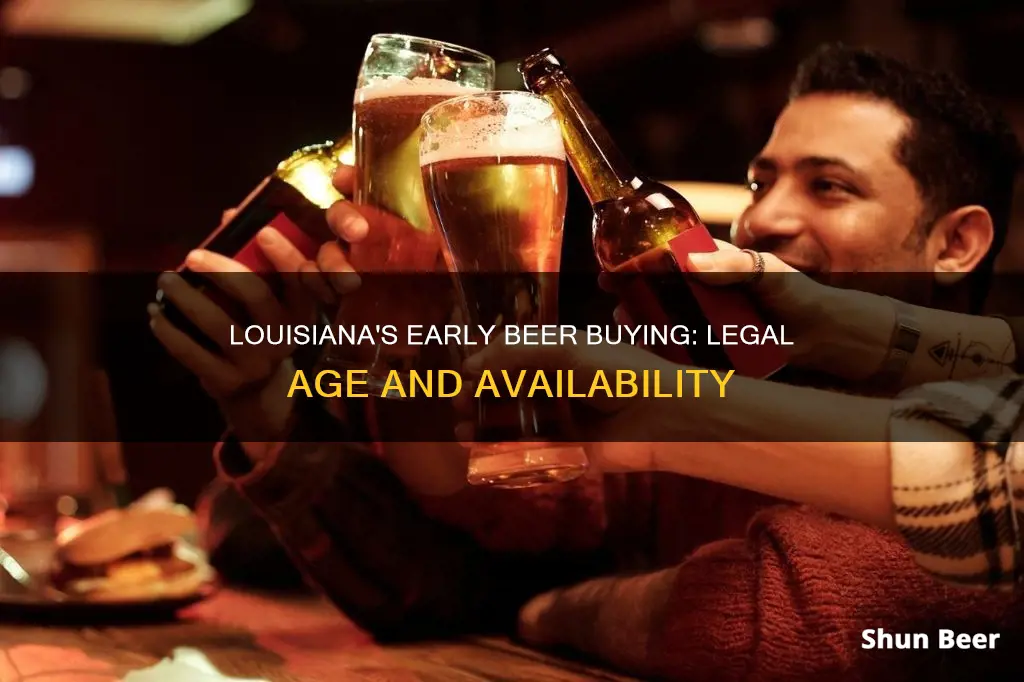 how early can you buy beer in louisiana