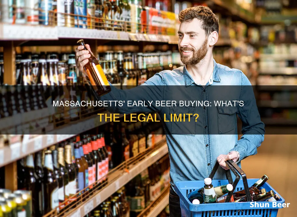 how early can you buy beer in massachusetts