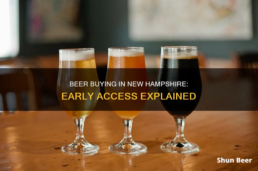 how early can you buy beer in new hampshire