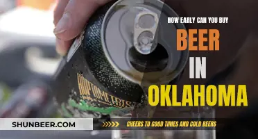 Oklahoma's Early Beer Buying: What's the Earliest Legal Time?