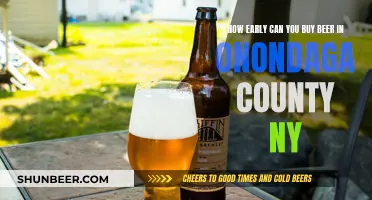 Beer Buying Laws in Onondaga County, New York