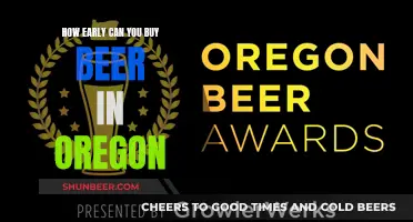 Oregon's Early Beer Buying: Legal Hours and Age Limits