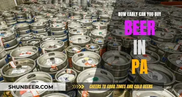 Pennsylvania's Early Beer Buying: Legal Hours and Availability