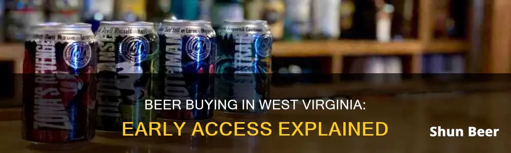 how early can you buy beer in west virginia