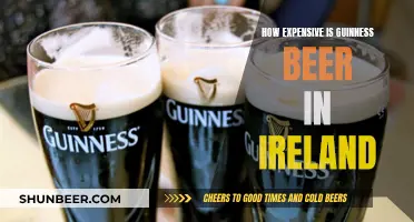 The Cost of Guinness Beer in Ireland