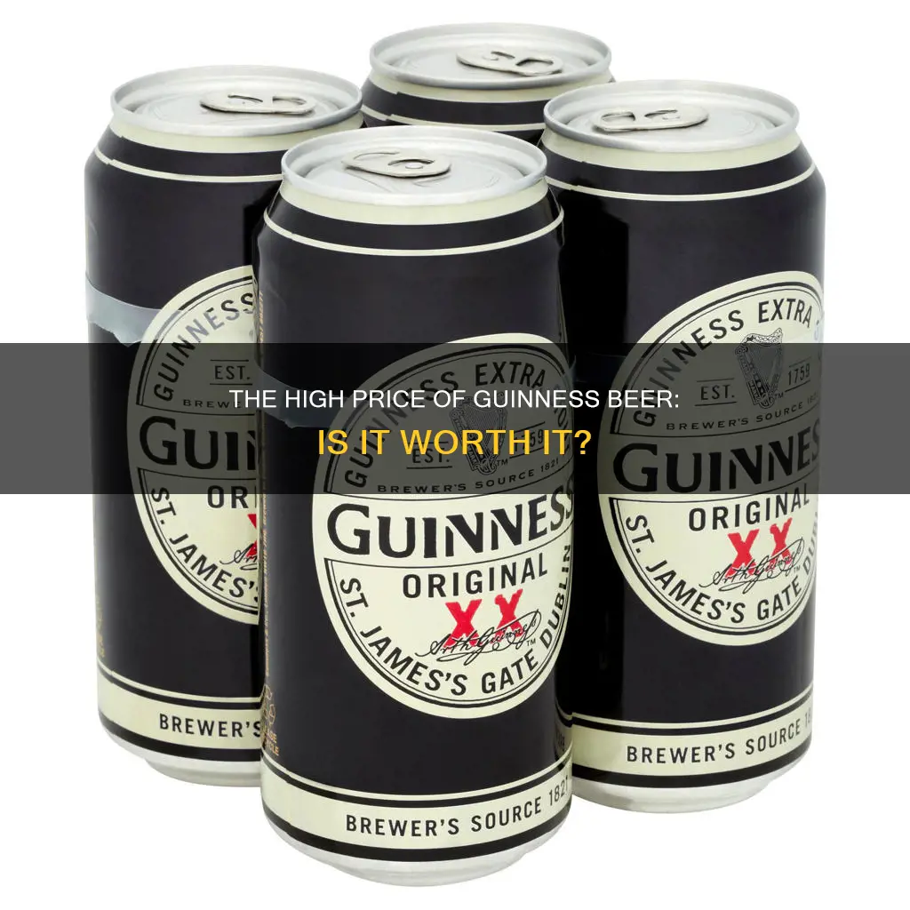 how expensive is guinness beer