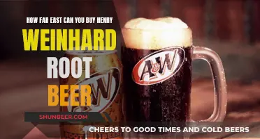 Where to Find Henry Weinhard Root Beer in the East