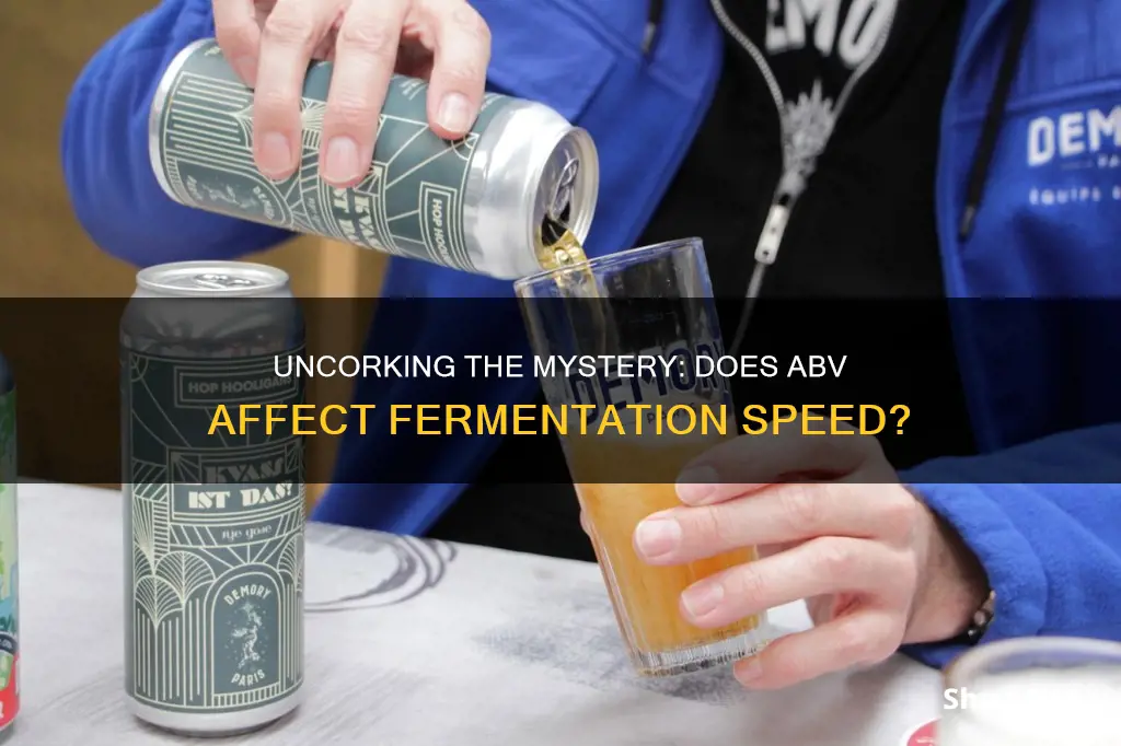 how faster do low abv beers ferment