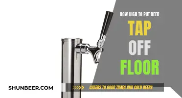 The Ideal Height for Your Beer Tap: A Guide to Pouring Perfection