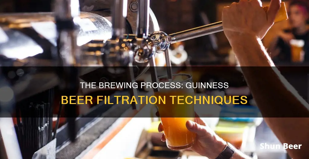 how is guinness beer filtered