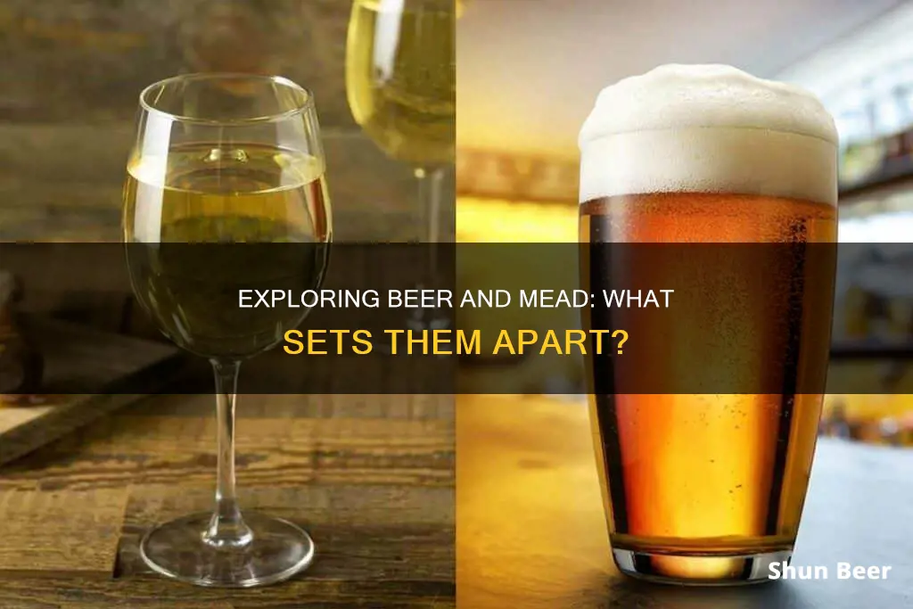 how is mead different from beer