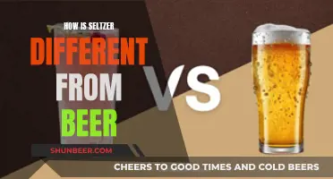 Seltzer vs Beer: What Sets These Drinks Apart?