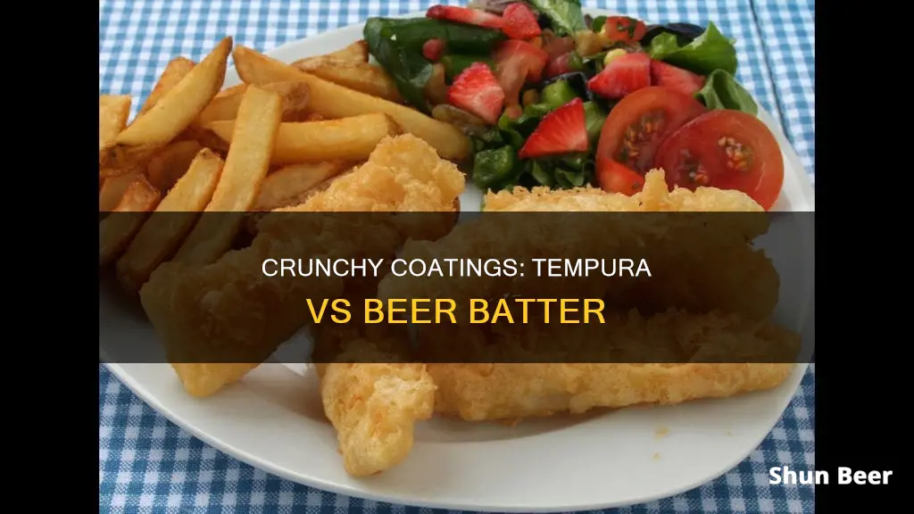 how is tempura batter different from beer batter