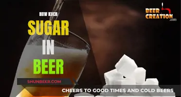 Beer's Sweet Secret: Sugar Content Explored