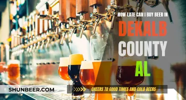 Where to Buy Beer Late in DeKalb County, AL