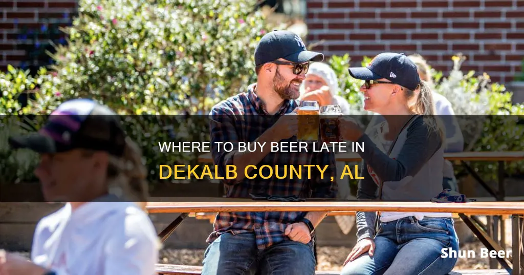 how late can i buy beer in dekalb county al