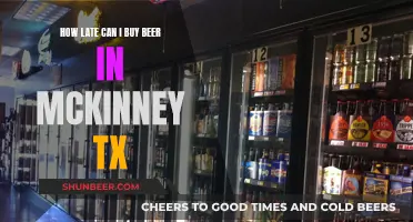 McKinney, Texas: Late-Night Beer Buying Options