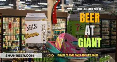 Last Call for Beer: Giant's Shopping Hours Guide