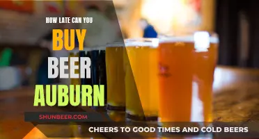 Buying Beer Late in Auburn: What's the Latest Hour?