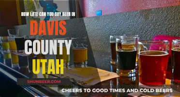 Where to Buy Beer Late in Davis County, Utah